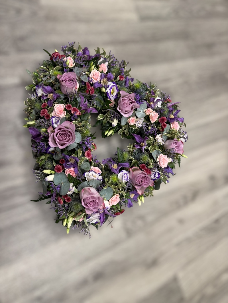 Lavender & Thistle Heart Tribute