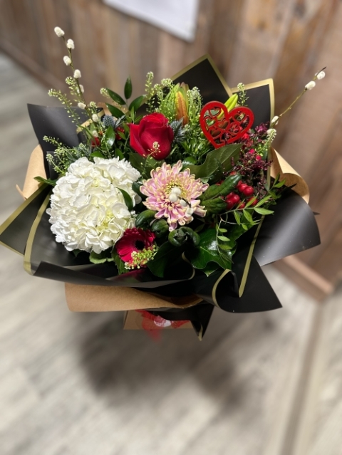 Be My Valentine Handtied In Water