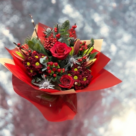 Merry & Bright Handtied In Water