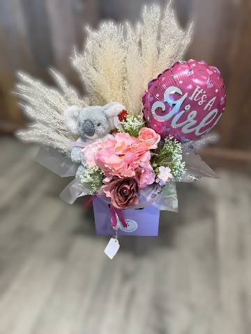 Bloom & Balloon Teddy Gift Set